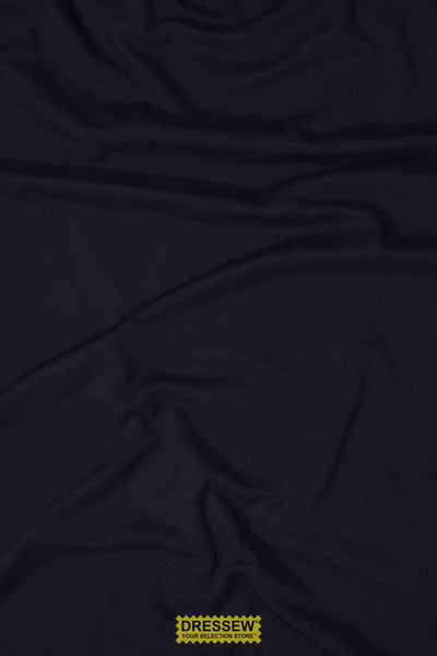 Cotton Pique Knit French Navy