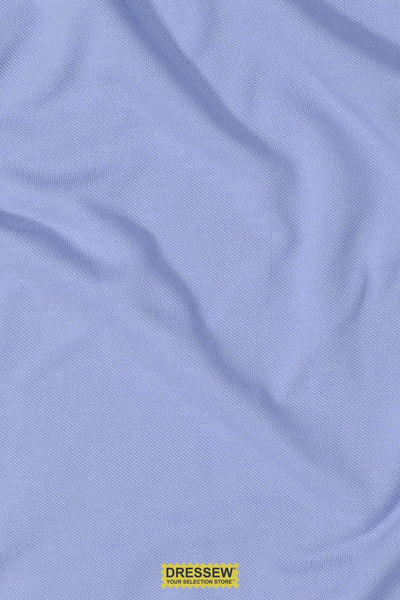 Cotton Pique Knit Periwinkle
