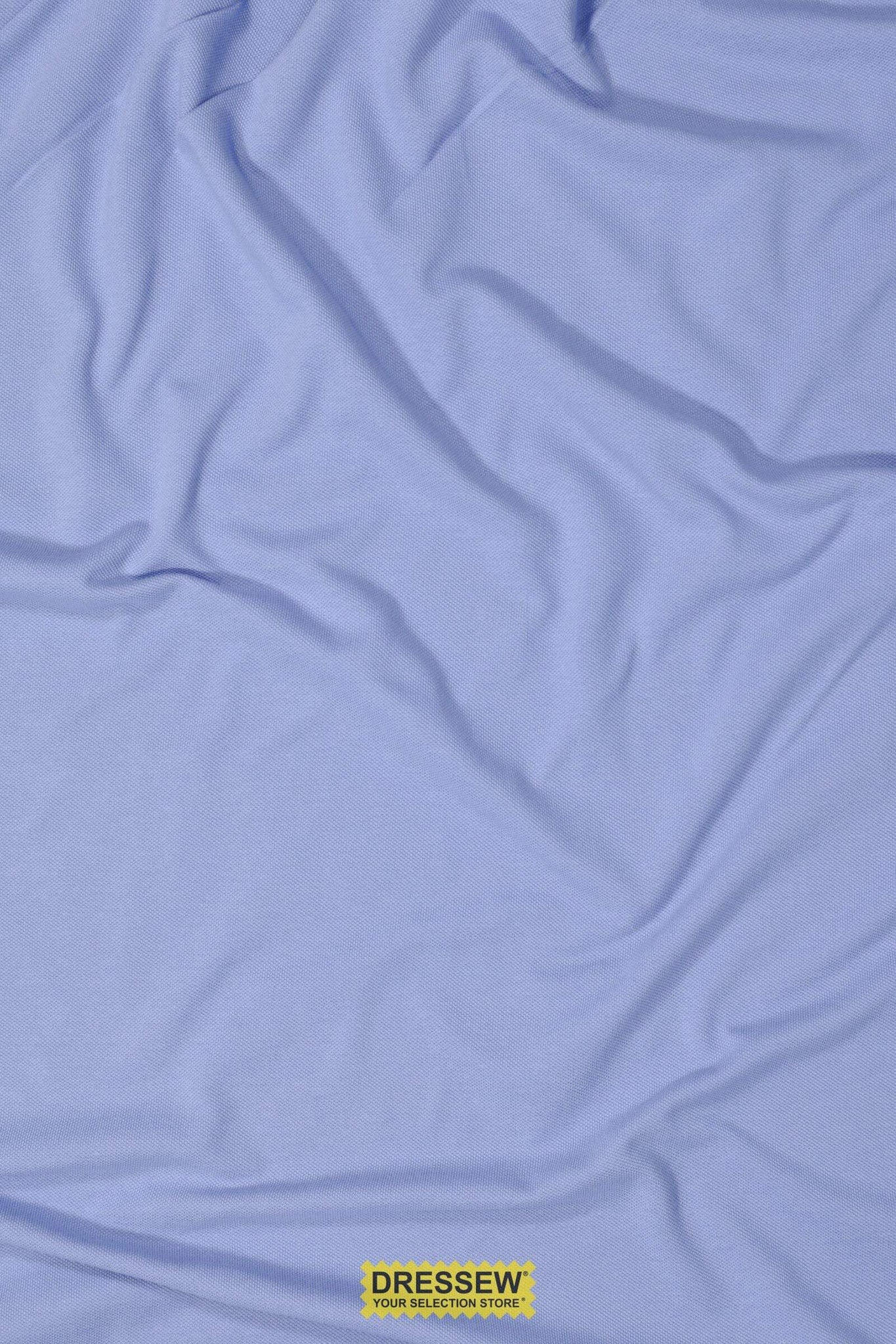 Cotton Pique Knit Periwinkle