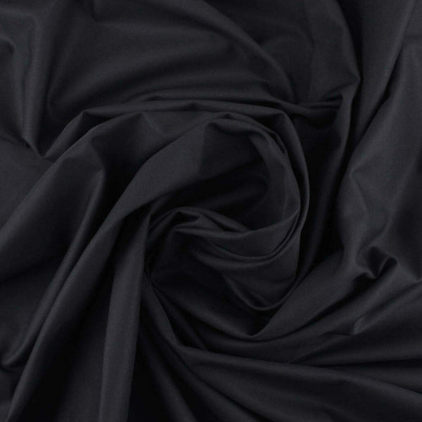 Cotton Sateen Black