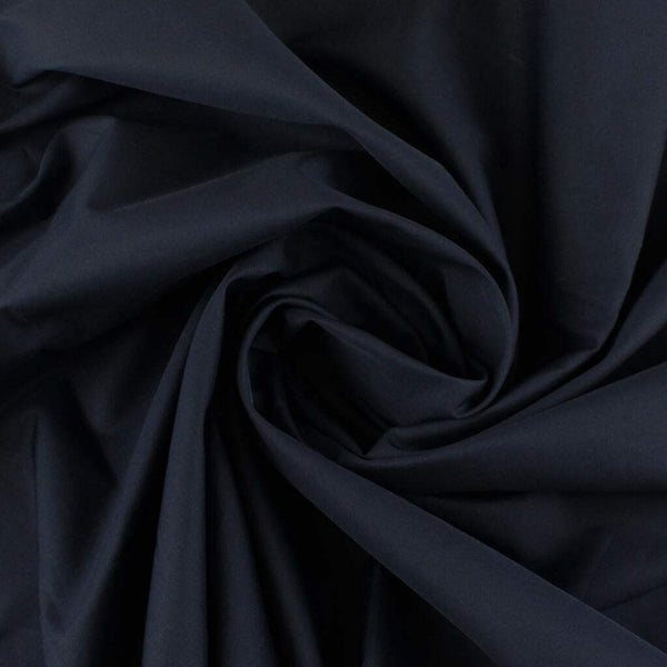 Cotton Sateen Navy