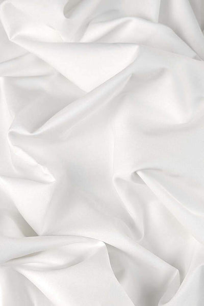 Cotton Sateen Off White
