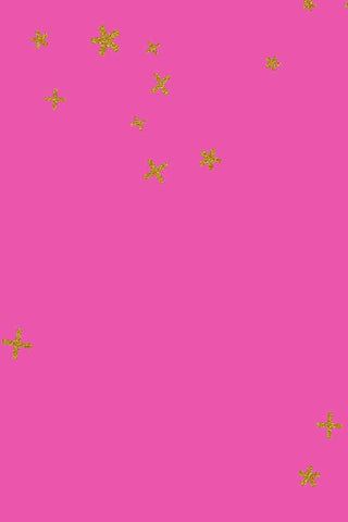 Cotton + Steel Basics Freckles Flush Pink / Metallic