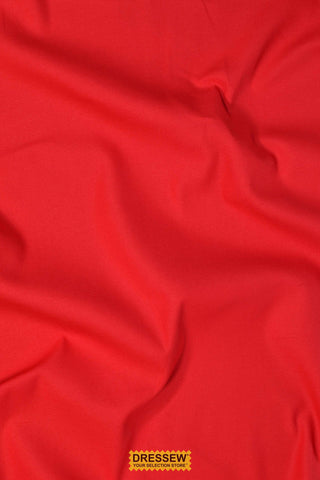 Cotton Twill Red