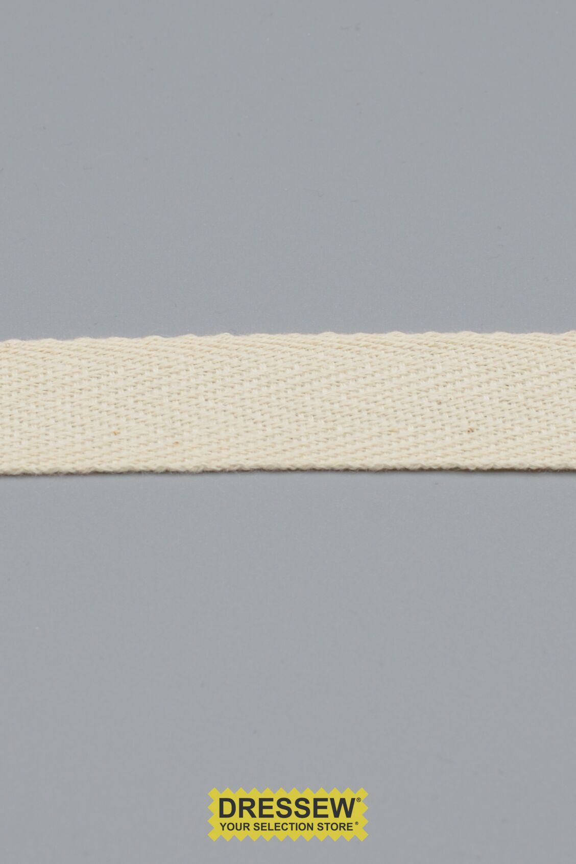 Cotton Twill Tape 19mm (3/4") Natural