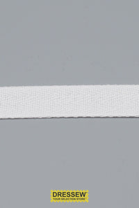 Cotton Twill Tape 19mm (3/4") White