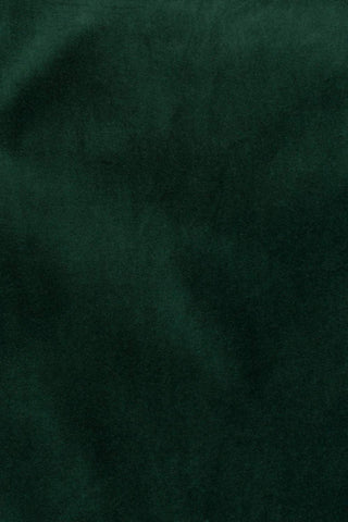 Cotton Velvet Forest Green
