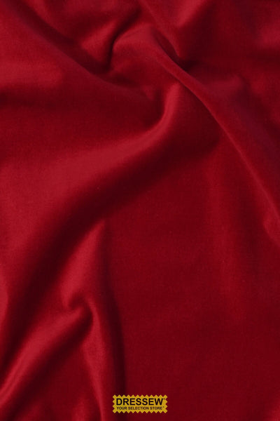 Cotton Velveteen Santa Red