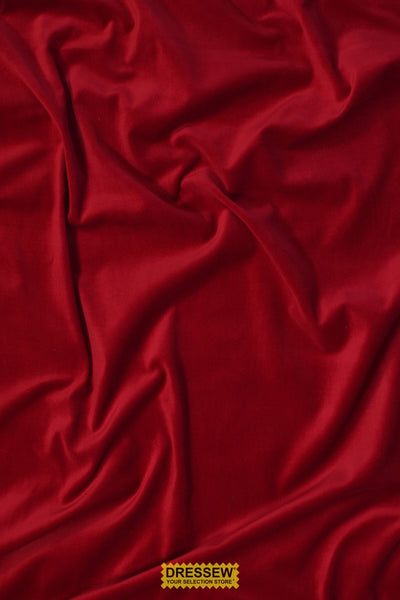 Cotton Velveteen Santa Red