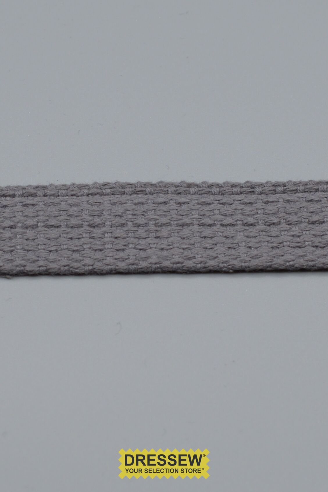 Cotton Webbing 25mm (1") Light Grey