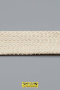 Cotton Webbing 38mm (1-1/2") Natural