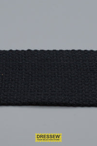 Cotton Webbing 50mm (2") Black