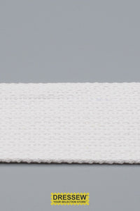 Cotton Webbing 50mm (2") White
