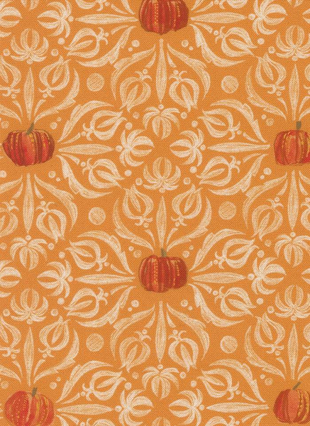 Coven Medallion Tiles By Robin Pickens For Moda Pumpkin