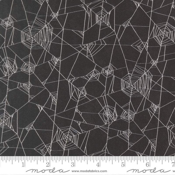 Coven Spider Web By Robin Pickens For Moda Onyx