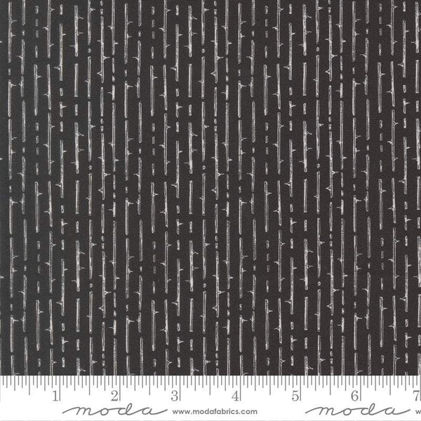 Coven Thorny Stripes By Robin Pickens For Moda Onyx