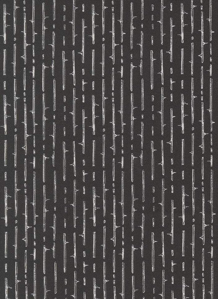 Coven Thorny Stripes By Robin Pickens For Moda Onyx