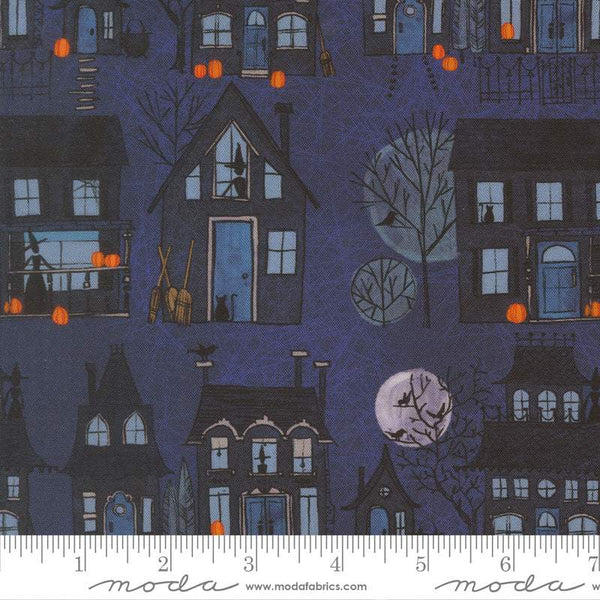 Coven Witch Village By Robin Pickens For Moda Midnight