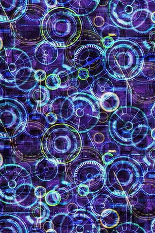 Crack The Code Digital Spherical By Hoffman Digital Purple / Multi