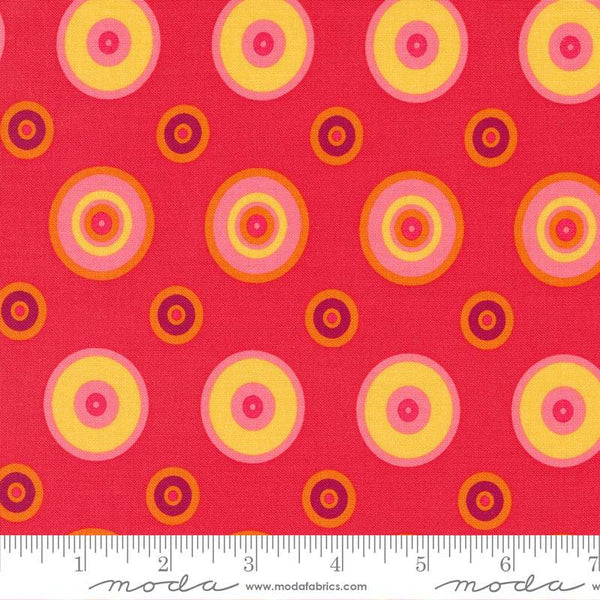 Creativity Roars Disco Queen Dots By Creativity Shell For Moda Geranium