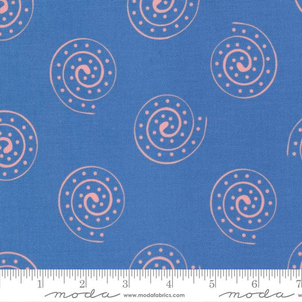 Creativity Roars Spiral Tumble By Creativity Shell For Moda Cobalt