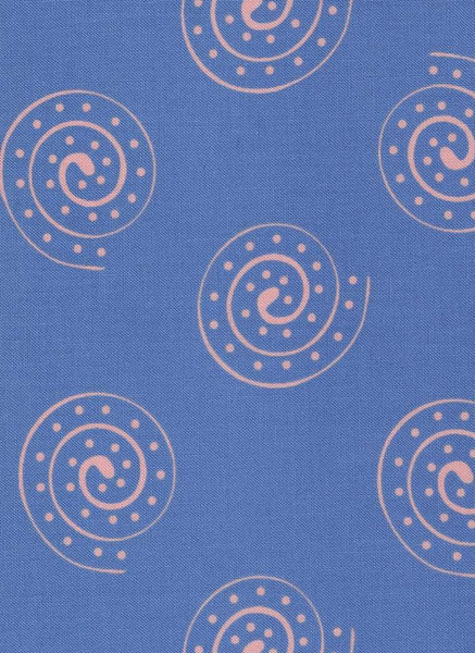 Creativity Roars Spiral Tumble By Creativity Shell For Moda Cobalt