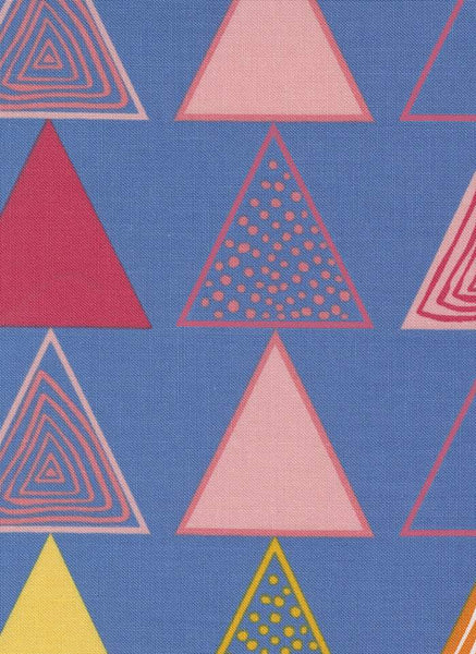 Creativity Roars Triangular Waves By Creativity Shell For Moda Cobalt