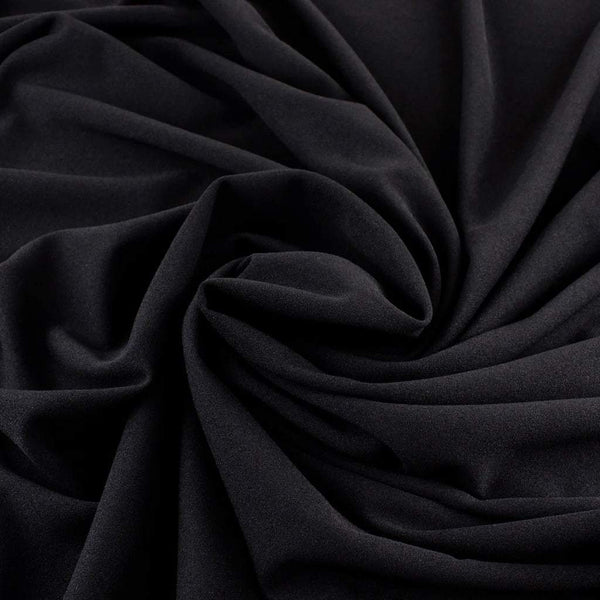 Crepe Double Knit Black