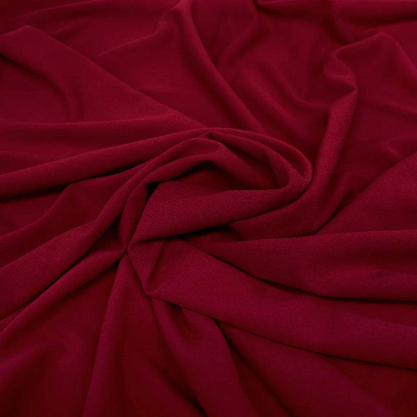 Crepe Double Knit Red