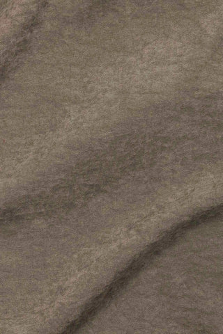 Crinkle Faux Suede Dark Taupe