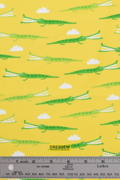 Crocodile Yellow / Green