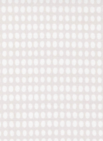 D Is For Dream Stripe Dots By Paper + Cloth For Moda Grey