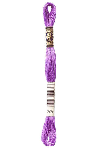 DMC #117 Cotton Floss 208 Very Dark Lavender