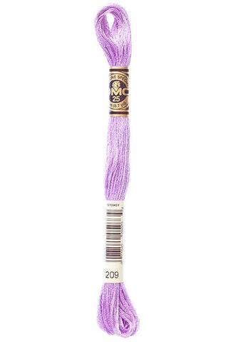 DMC #117 Cotton Floss 209 Dark Lavender