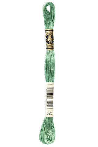 DMC #117 Cotton Floss 320 Medium Pistachio Green