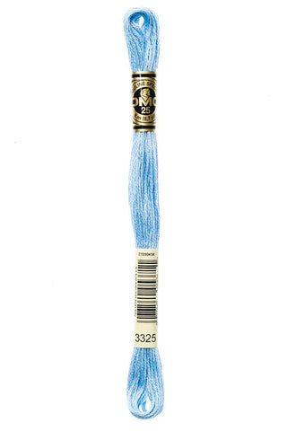 DMC #117 Cotton Floss 3325 Light Baby Blue.