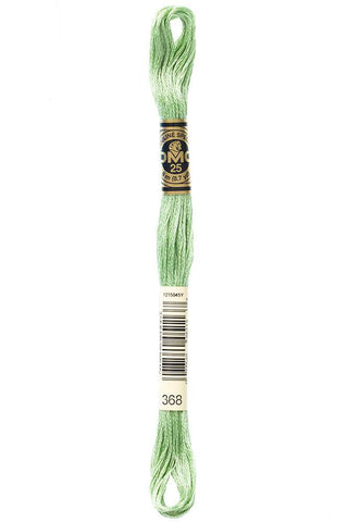 DMC #117 Cotton Floss 368 Light Pistachio Green