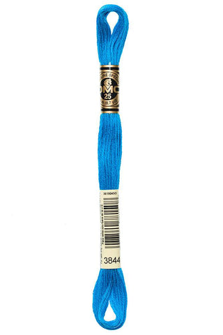 DMC #117 Cotton Floss 3844 Dark Bright Turquoise