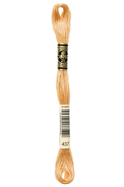 DMC #117 Cotton Floss 437 Light Tan