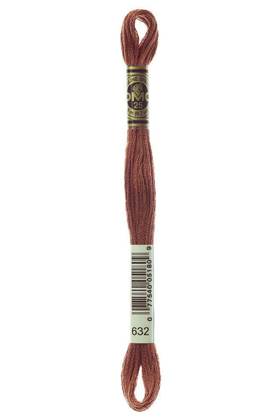 DMC #117 Cotton Floss 632 Ultra Very Dark Desert Sand