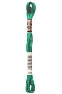 DMC #117 Cotton Floss 699 Green