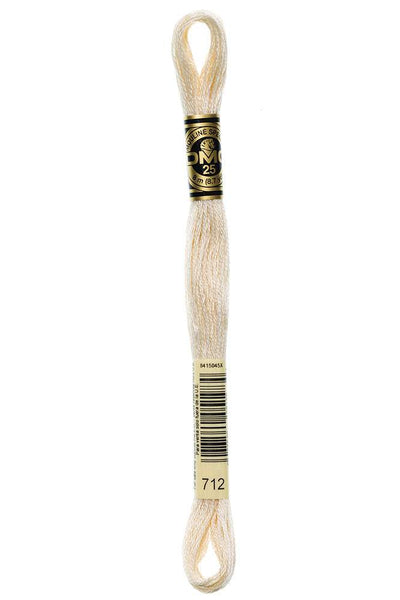 DMC #117 Cotton Floss 712 Cream