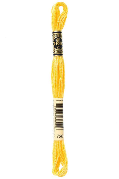DMC #117 Cotton Floss 726 Light Topaz