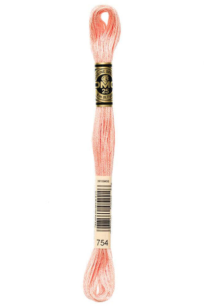 DMC #117 Cotton Floss 754 Light Peach