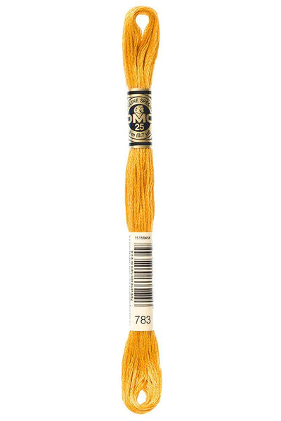 DMC #117 Cotton Floss 783 Medium Topaz