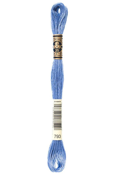 DMC #117 Cotton Floss 793 Medium Cornflower Blue