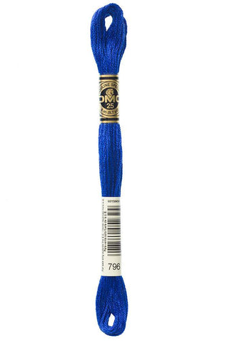 DMC #117 Cotton Floss 796 Dark Royal Blue