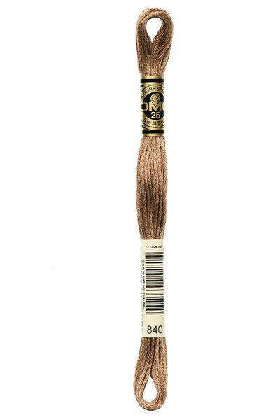 DMC #117 Cotton Floss 840 Medium Beige Brown
