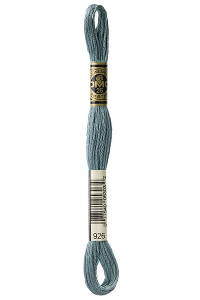 DMC #117 Cotton Floss 926 Medium Gray Green