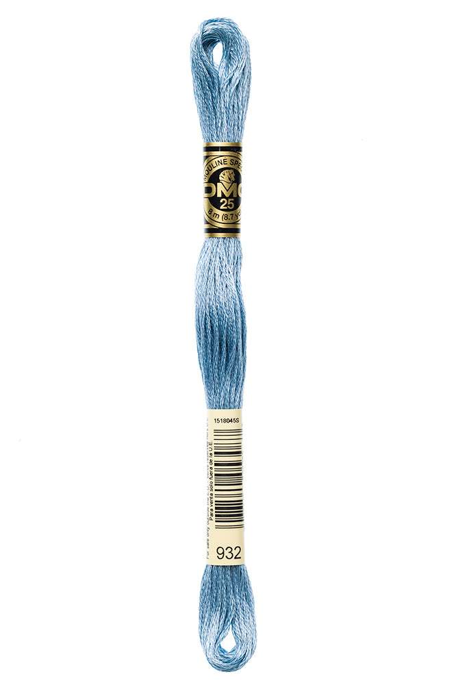 DMC #117 Cotton Floss 932 Light Antique Blue